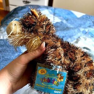 Webkinz - leopard unused tag
